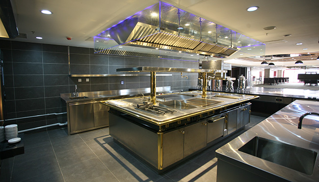 酒店廚房西餐廚房設計圖片