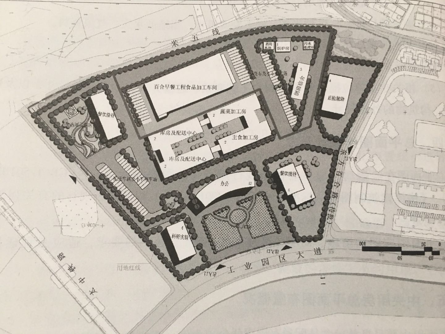 中央廚房平面方案圖