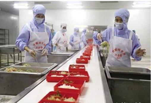 盒飯制作中央廚房設(shè)計(jì)圖_效果圖