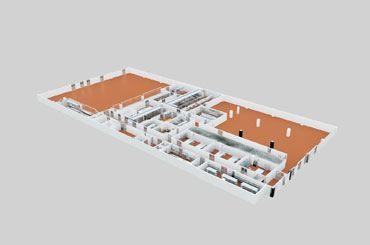 商用廚房設計效果圖