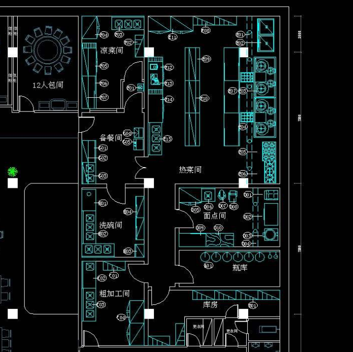 中餐廳廚房設(shè)計注意要點(diǎn)